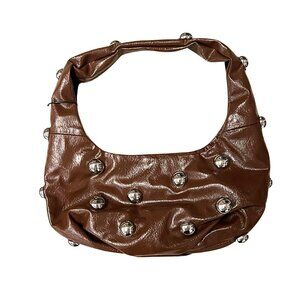 New With Tags (NWT) Zara Stud Brown Purse